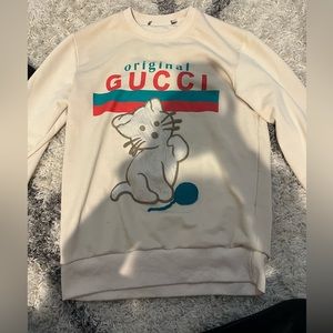 Gucci cat sweatshirt